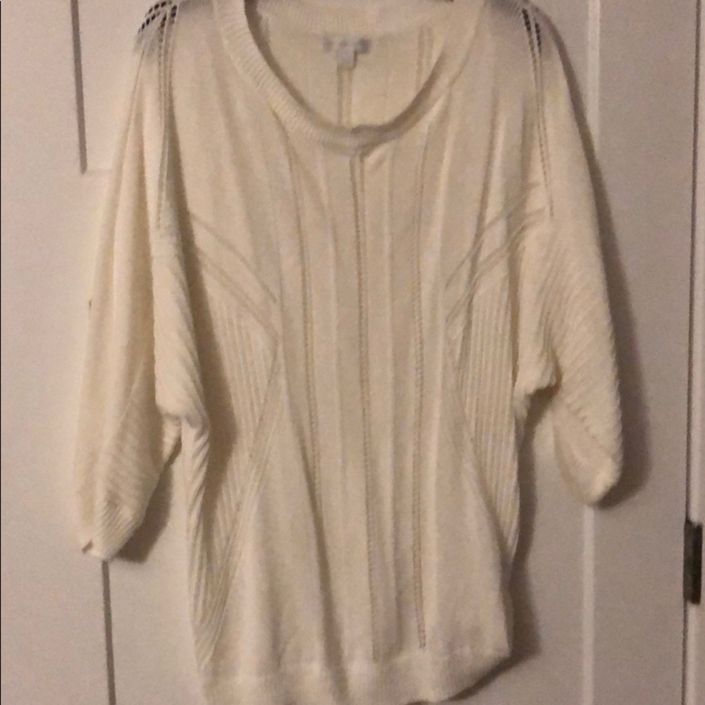 White sweater